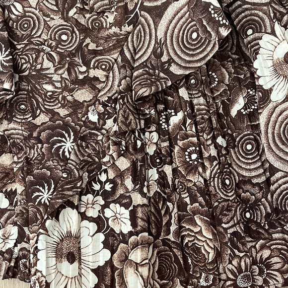 NWT Ulla Johnson Sigrid Skirt in Teak / Brown Floral - Picture 7 of 12